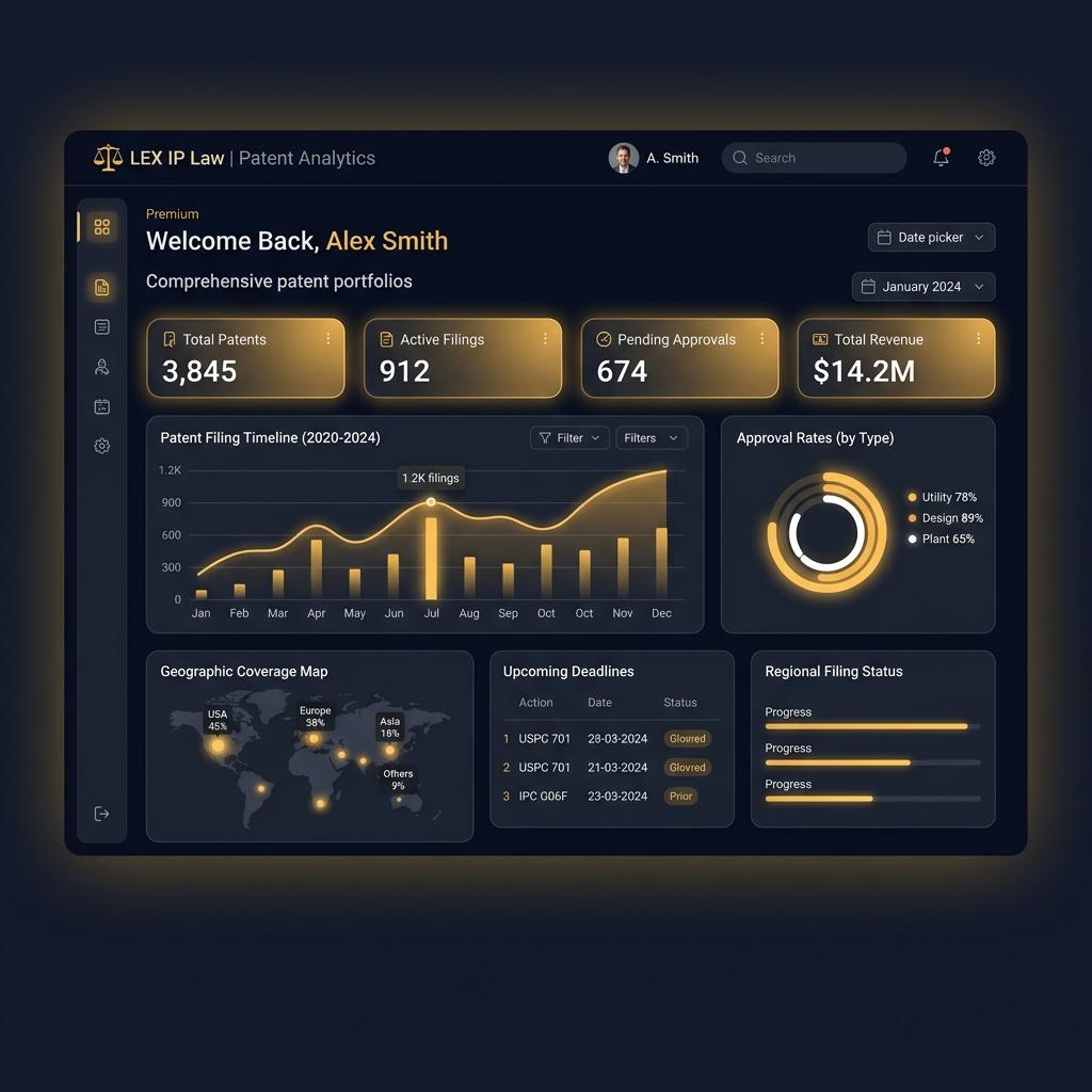 IP Portfolio Dashboard
